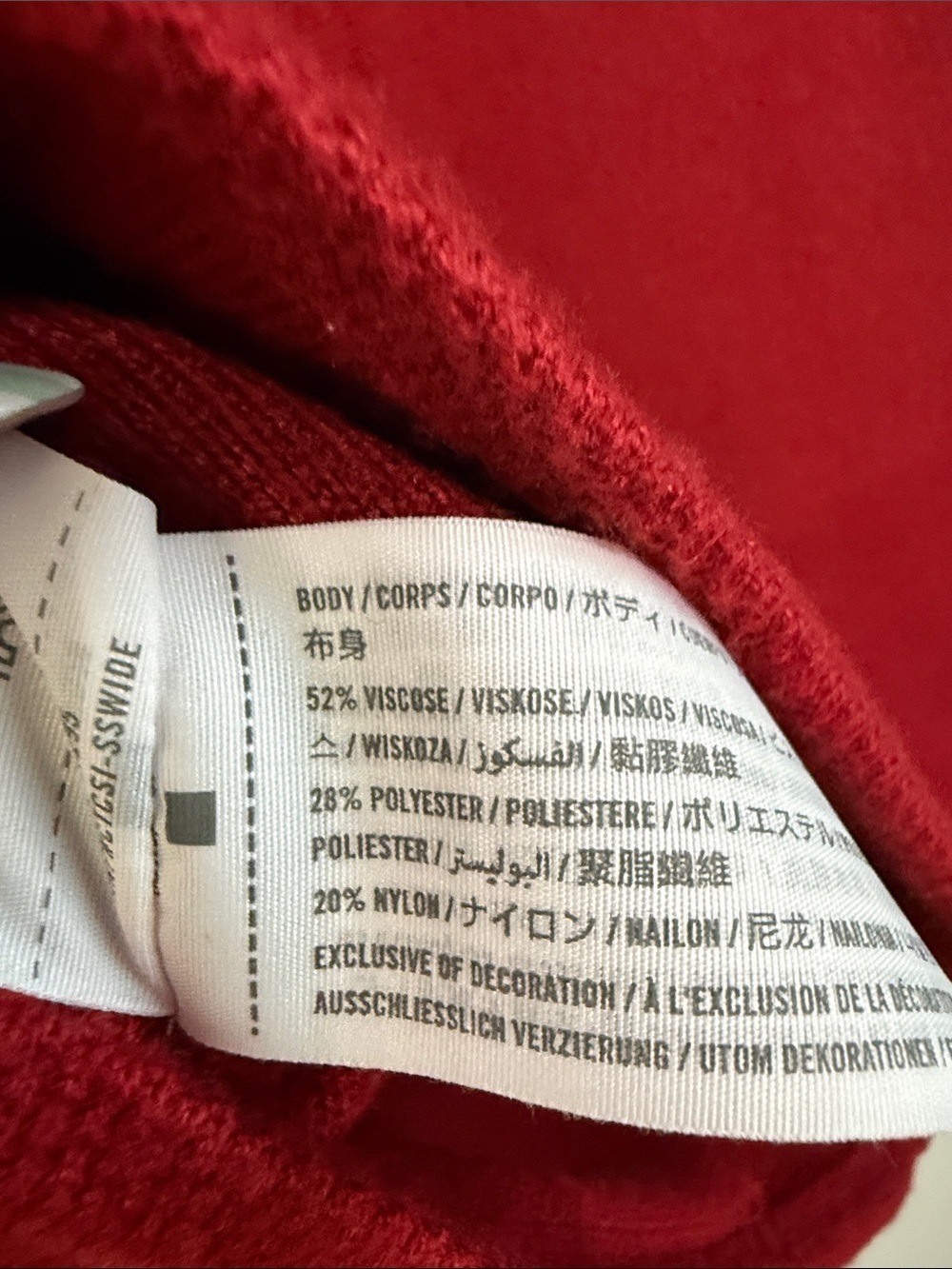 Abercrombie & Fitch Red Button-Front Cardigan - Picture 6 of 6